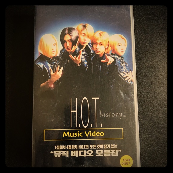 ❤️SOLD❤️Kpop H.O.T. VHS Collector’s Item